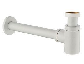 Wiesbaden Universele Sifon Star Laag Mat Wit 5/4" x 32 mm - 33.4415