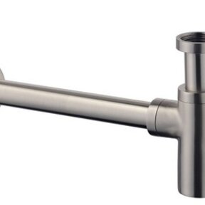 Wiesbaden Universele Sifon Star Geborsteld Staal 5/4" x 32 mm - 33.4426