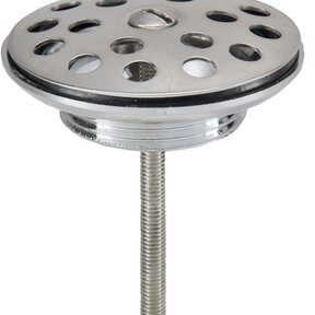 Afvoerplug open rooster Wiesbaden Korv Chroom 5/4" - 33.3541