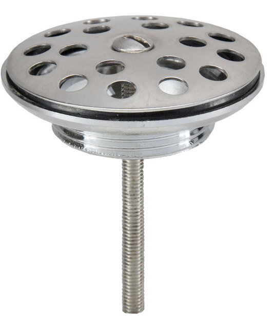 Afvoerplug open rooster Wiesbaden Korv Chroom 5/4" - 33.3541