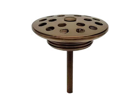 Afvoerplug open rooster Wiesbaden Korv Geborsteld Brons koper 5/4" - 33.3518