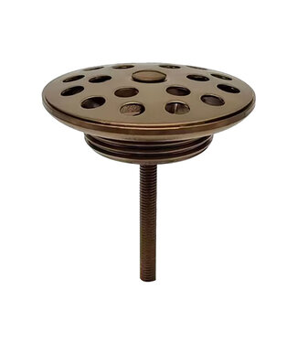 Wiesbaden Afvoerplug open rooster Wiesbaden Korv Geborsteld Brons koper 5/4" - 33.3518