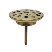 Afvoerplug open rooster Wiesbaden Korv Geborsteld messing 5/4" - 33.3510 Afvoerplug open rooster Wiesbaden Korv Geborsteld messing 5/4" - 33.3510