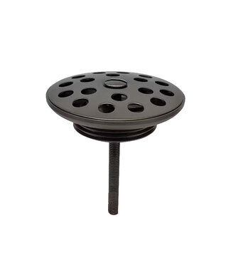 Wiesbaden Afvoerplug open rooster Wiesbaden Korv Gunmetal 5/4" - 33.3519