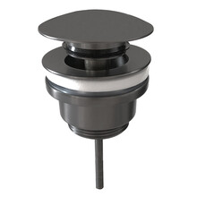 Afvoerplug Clickwaste Wiesbaden Caral 5/4" gunmetal - 33.7010