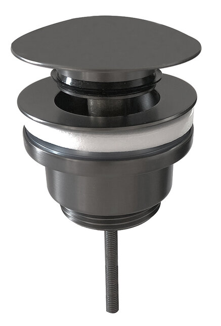 Afvoerplug Clickwaste Wiesbaden Caral 5/4" gunmetal - 33.7010 Afvoerplug Clickwaste Wiesbaden Caral 5/4" gunmetal - 33.7010