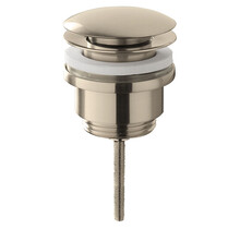 Afvoerplug Clickwaste Wiesbaden Caral Geborsteld Staal 5/4" - 33.4014