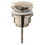 Wiesbaden Afvoerplug Clickwaste Wiesbaden Caral Geborsteld Staal 5/4" - 33.4014