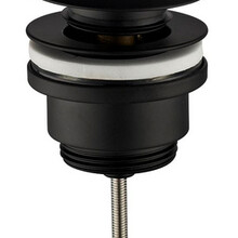 Afvoerplug Clickwaste Wiesbaden Caral Mat Zwart 5/4" - 33.4418