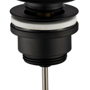 Afvoerplug Clickwaste Wiesbaden Caral Mat Zwart 5/4" - 33.4418