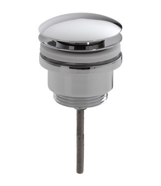 Wiesbaden Afvoerplug Clickwaste Wiesbaden Caral Chroom 5/4" - 33.4010