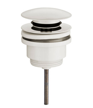 Wiesbaden Afvoerplug Clickwaste Wiesbaden Caral Mat Wit 5/4" - 33.4417