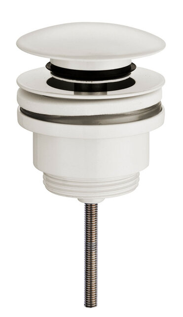 Afvoerplug Clickwaste Wiesbaden Caral Mat Wit 5/4" - 33.4417