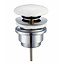 Wiesbaden Afvoerplug Clickwaste Wiesbaden Caral Glans Wit 5/4" - 33.4406