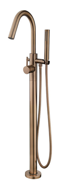 Wiesbaden Caral Vrijstaande badkraan Geborsteld brons koper - 29.6922