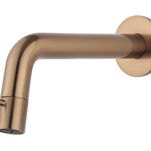 Wiesbaden Sophia Inbouw Fonteinkraan Geborsteld Brons koper Inkortbaar 205-129 mm - 22.6750