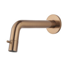 Wiesbaden Sophia Inbouw Fonteinkraan Geborsteld Brons koper Inkortbaar 205-129 mm - 22.6750