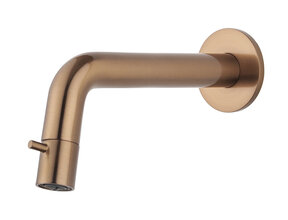 Wiesbaden Sophia Inbouw Fonteinkraan Geborsteld Brons koper Inkortbaar 205-129 mm - 22.6750