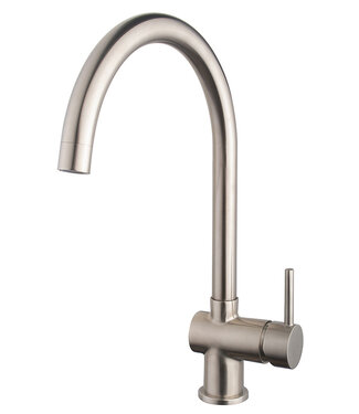 Wiesbaden Keukenkraan Cold start Wiesbaden Caral Geborsteld Staal - 29.3009 - Copy