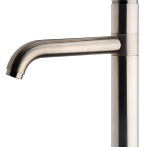 Keukenkraan Wiesbaden Cadans Geborsteld staal - Draaibaar uitloop - 29.4101