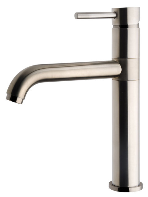 Keukenkraan Wiesbaden Cadans Geborsteld staal - Draaibaar uitloop - 29.4101