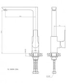Keukenkraan Wiesbaden Casma Chroom - 29.4275 Keukenkraan Wiesbaden Casma Chroom - 29.4275