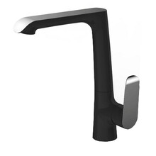 Keukenkraan Wiesbaden Tarma Zwart / Chroom - 29.4262