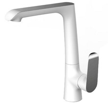 Keukenkraan Wiesbaden Tarma Wit / Chroom - 29.4261