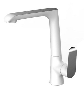 Wiesbaden Keukenkraan Wiesbaden Tarma Wit / Chroom - 29.4261