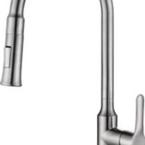 Keukenkraan Oxford 304 - RVS met coldstart en uittrekbare handdouche - 24.3708