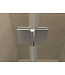 Wiesbaden Douchedeur Wiesbaden Vaz 110cm 8mm nano helder glas/chroom - 20.3923
