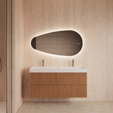 Spiegel Ovaal Gliss Thalia 100x61cm met LED, dimbaar en spiegelverwarming