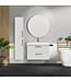 Wastafelonderkast Ribbelfront Creavit D10 80cm Wit - 2 lades