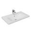 CREAVIT Wastafel Creavit Eksen 80x45x4 cm Glans Wit Keramiek met kraangat