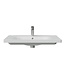 Wastafel Creavit Eksen 80x45x4 cm Glans Wit Keramiek met kraangat