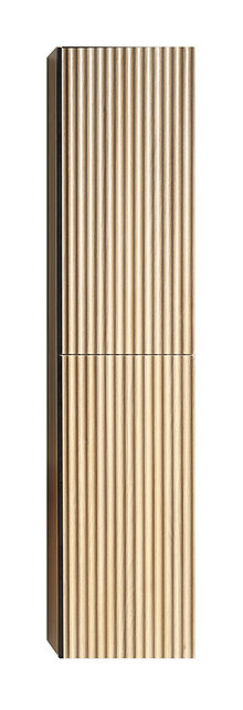 Ribbella Kolomkast naturel eik met 2 deuren 160x36x30 cm - 38.3539