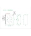 Douchecabine Skyline 100x100cm Mat Zwart - Schuifdeur - 8mm Helder glas met Nano-coating - 20.3745