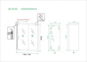 Douchecabine Skyline 120x90cm Mat Zwart - Schuifdeur - 8mm Helder glas met Nano-coating - 20.3745 Douchecabine Skyline 120x90cm Mat Zwart - Schuifdeur - 8mm Helder glas met Nano-coating - 20.3745