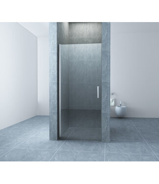 Wiesbaden Douchedeur Cerra eco nisdeur 80 x 195 x 6 mm helder glas/chroom - 20.4020