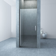 Douchedeur Cerra eco nisdeur 90 x 195 x 6 mm helder glas/chroom - 20.4021