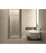 Douchedeur Vouwbaar Maki Links 90x200cm - 8mm helderglas met nano-coating Chroom - 20.3722