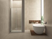 Douchedeur Vouwbaar Maki Links 80x200cm - 8mm helderglas met nano-coating Chroom - 20.3720