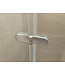 Douchedeur Vouwbaar Maki Links 80x200cm - 8mm helderglas met nano-coating Chroom - 20.3720
