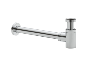 Design Sifon Verkort Verchroomd