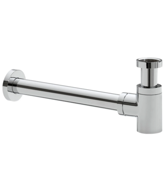 SANI-SUPPLY Design Sifon Verkort Verchroomd