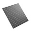 ALONI Inbouw Regendouche Plafond 30x30cm Douchekop Mila Gunmetal