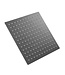 Inbouw Regendouche Plafond 30x30cm Douchekop Mila Gunmetal