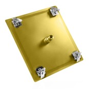 Inbouw Regendouche Plafond 30x30cm Douchekop Mila Geborsteld Goud