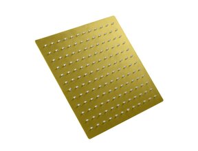 Inbouw Regendouche Plafond 30x30cm Douchekop Mila Geborsteld Goud