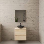 Badkamermeubel Gliss Project 60cm⎢Artisan Oak⎢Onderkast met topblad